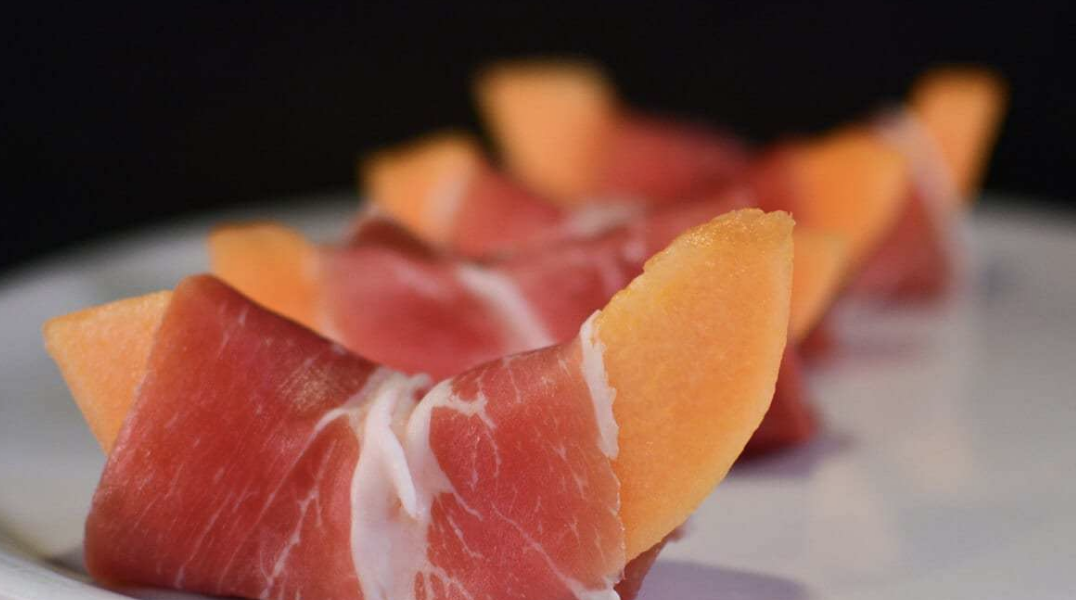 parma ham melon